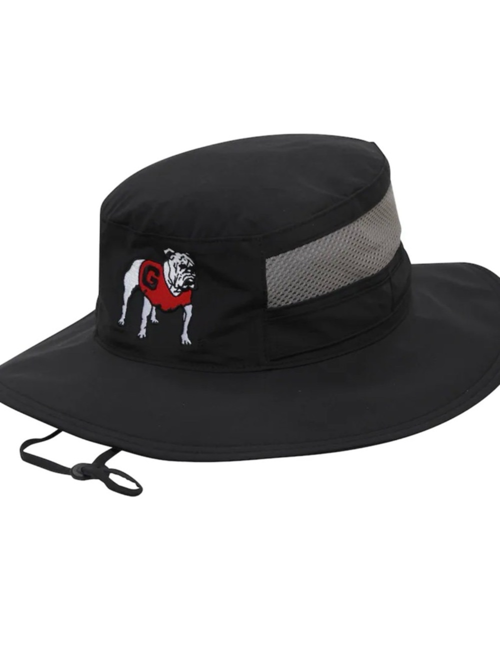 Men's Columbia Black Georgia Bulldogs Bora Bora Booney II Omni-Shade Bucket Hat